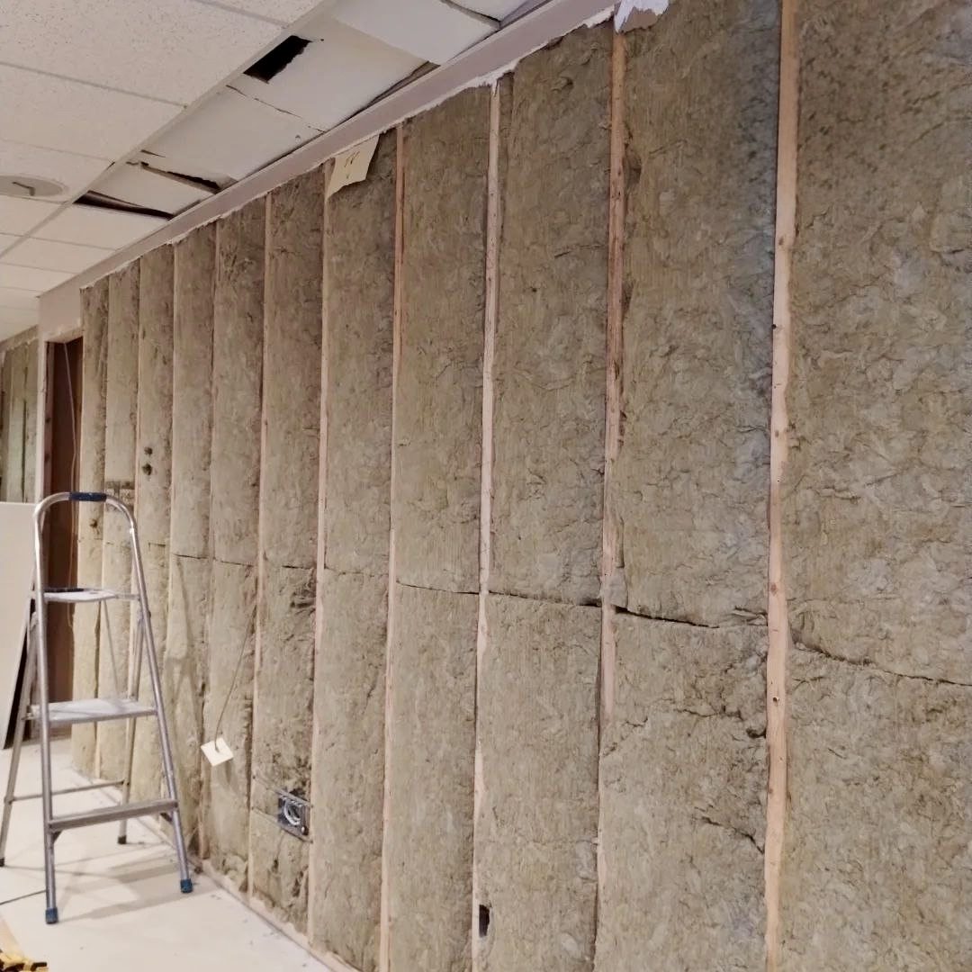 Rockwool insulation and drywall installation Toronto